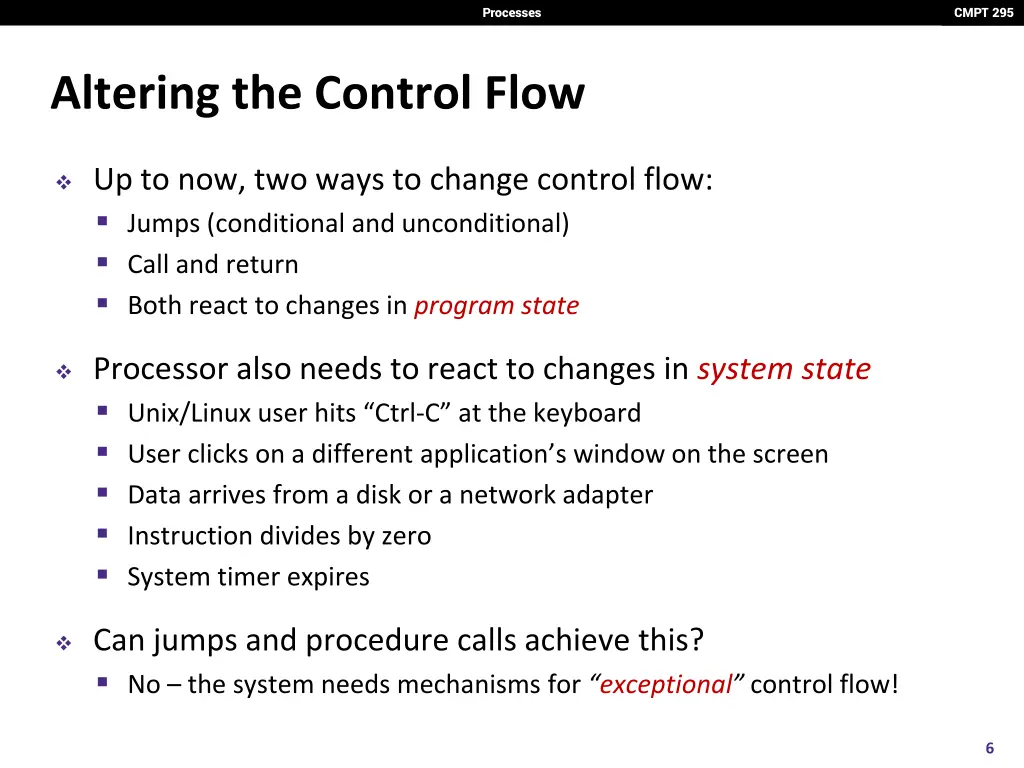 processes 5