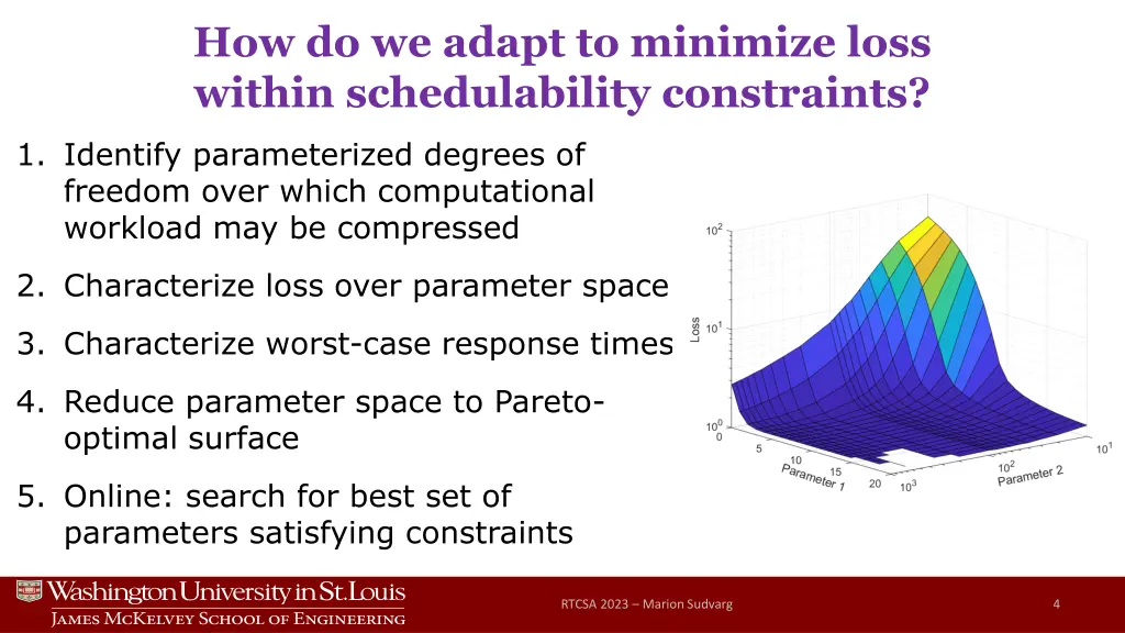 how do we adapt to minimize loss within