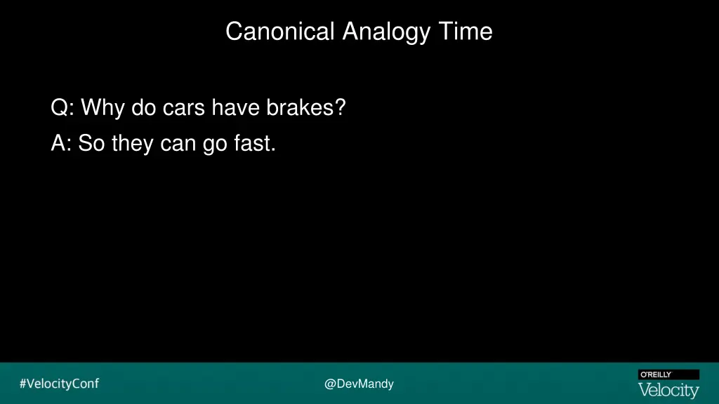 canonical analogy time