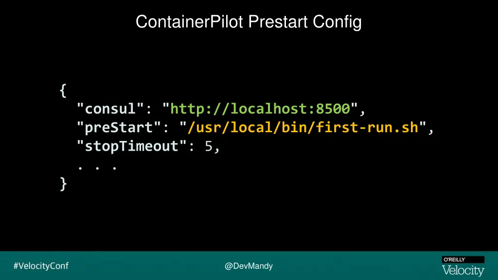 containerpilot prestart config