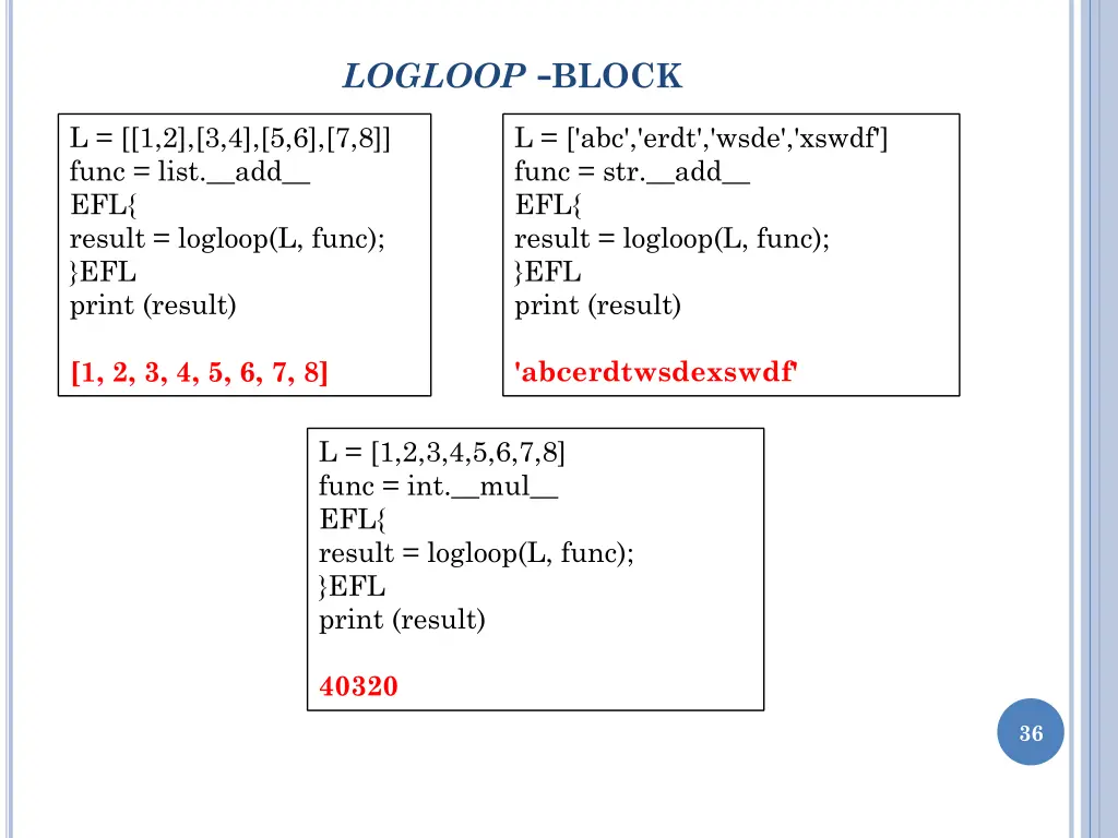 logloop block 3