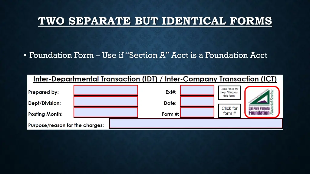 two separate but identical forms