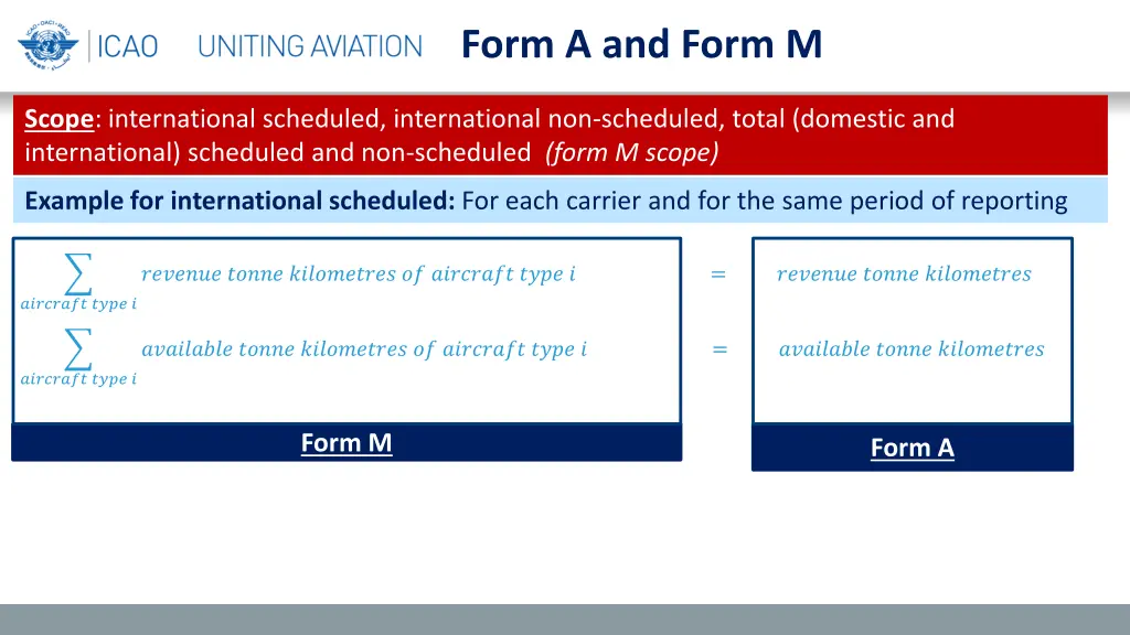 form a and form m