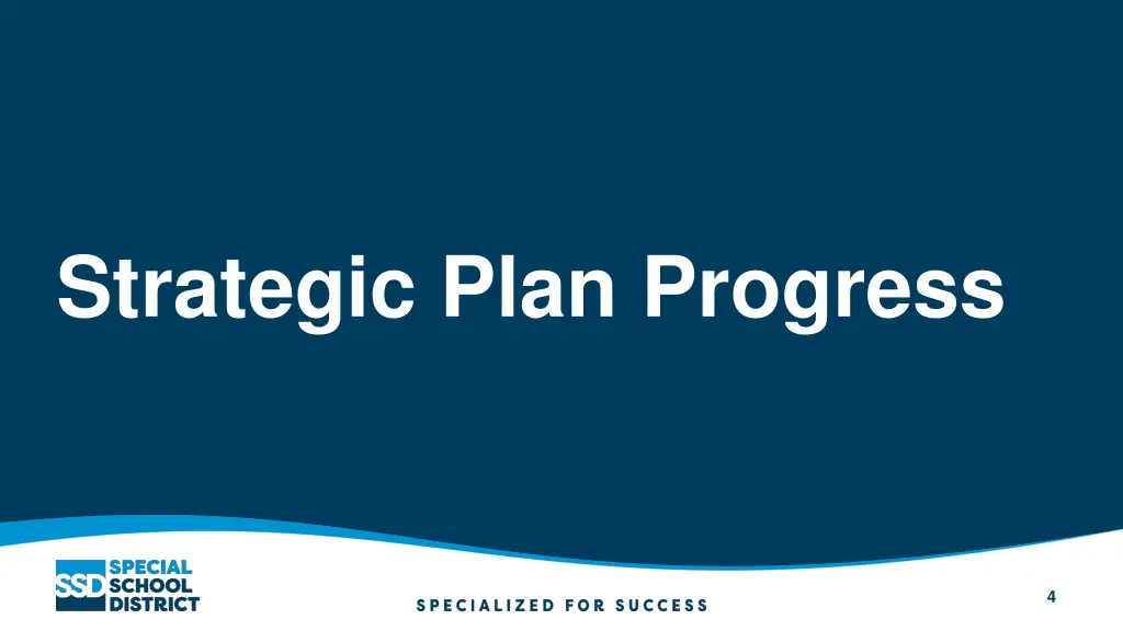 strategic plan progress