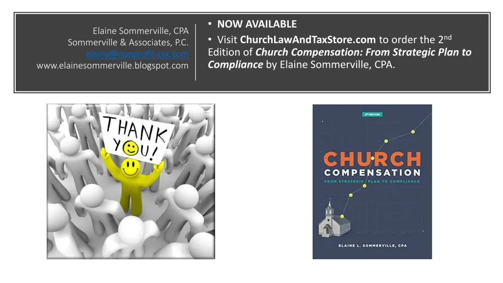 now available visit churchlawandtaxstore