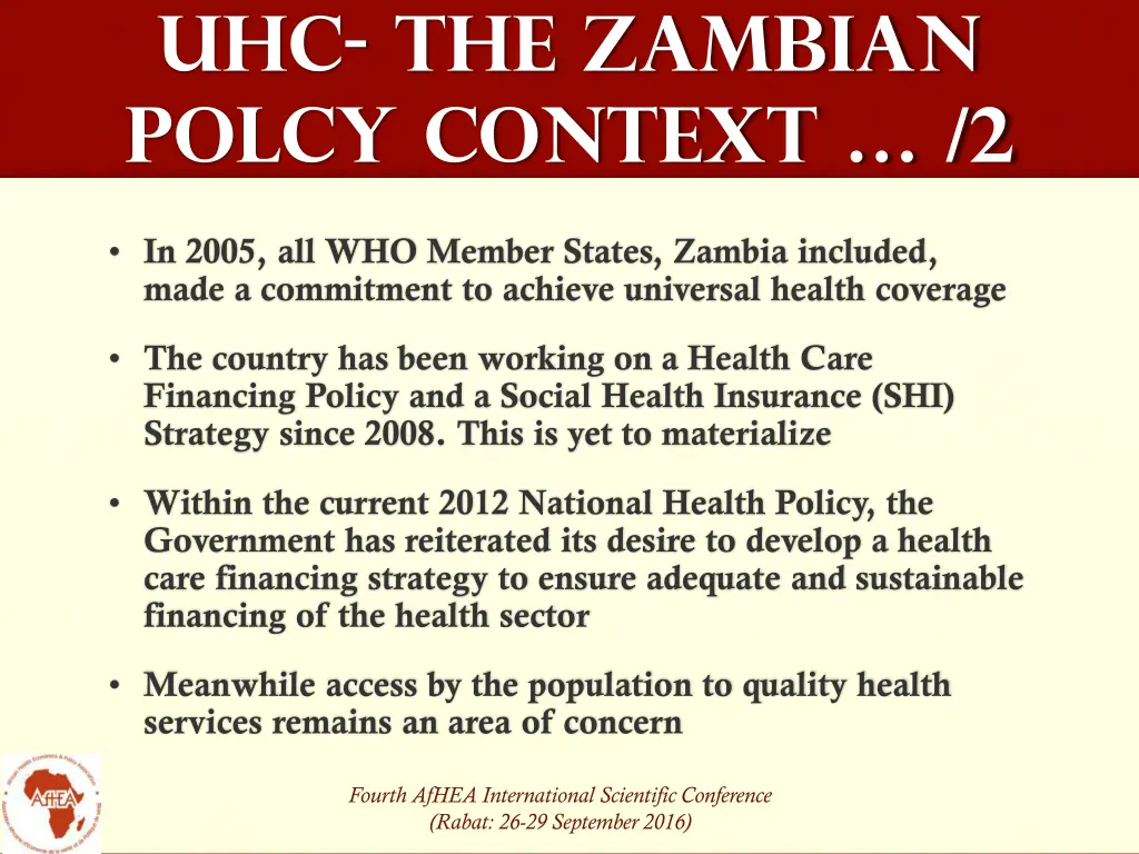 uhc the zambian polcy context 2