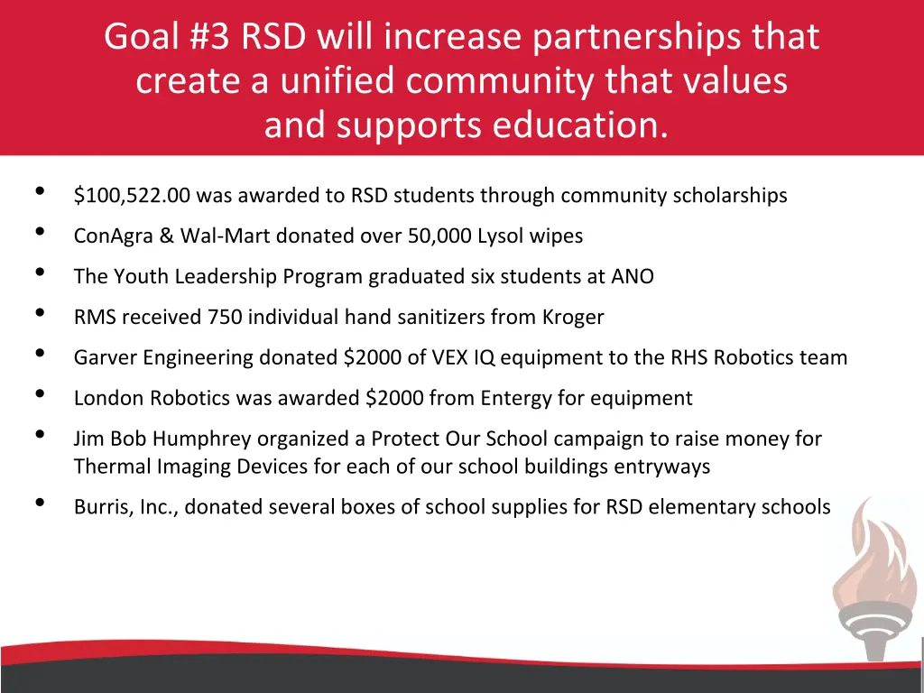 goal 3 rsd will increase partnerships that create