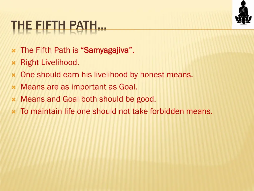 the fifth path