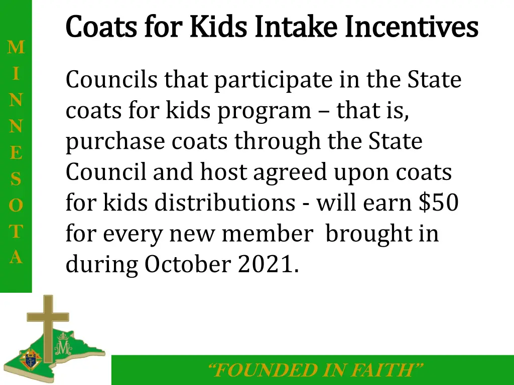 coats for kids intake incentives coats for kids