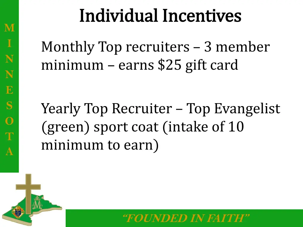 individual incentives individual incentives