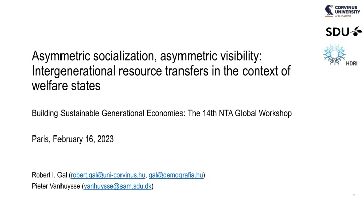 asymmetric socialization asymmetric visibility