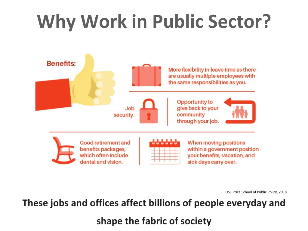 why work in public sector