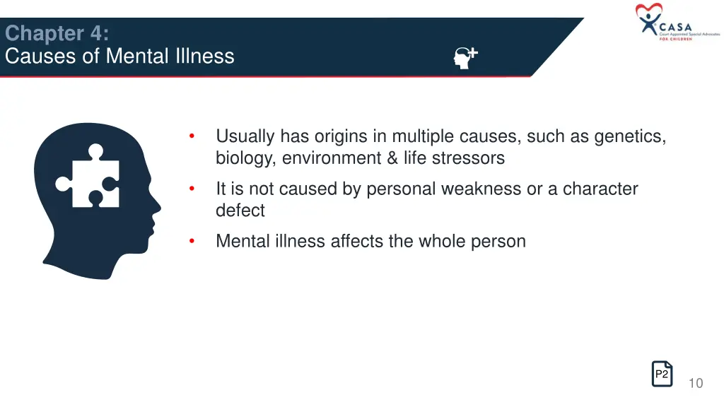 chapter 4 causes of mental illness