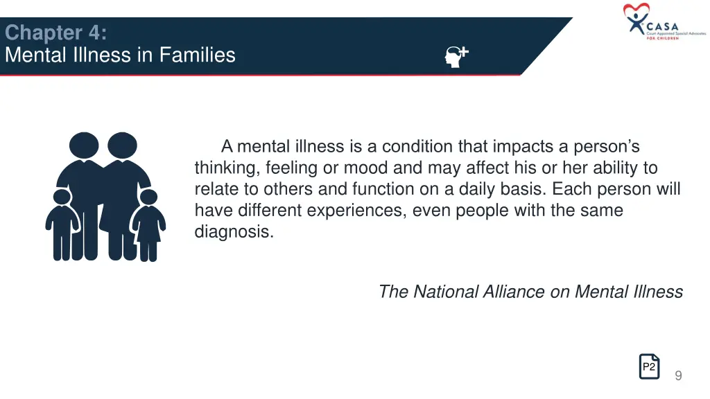 chapter 4 mental illness in families