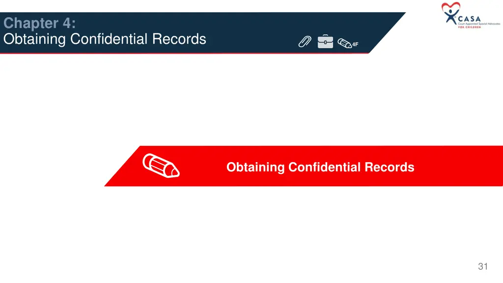 chapter 4 obtaining confidential records