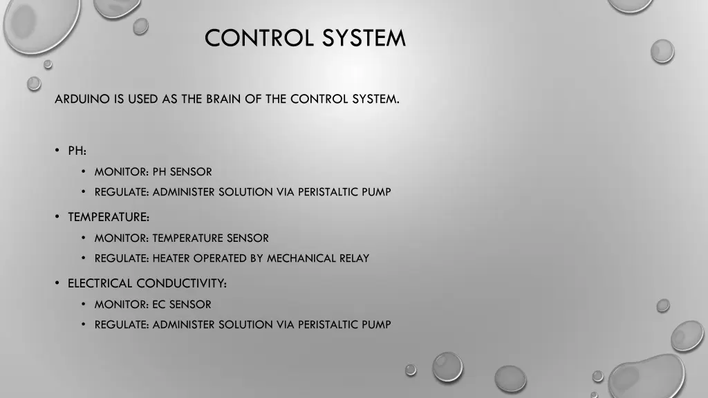 control system