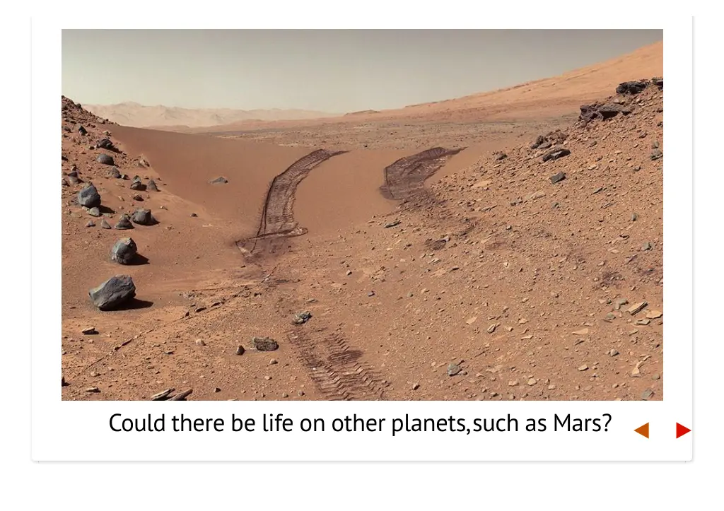 could there be life on other planets such as mars