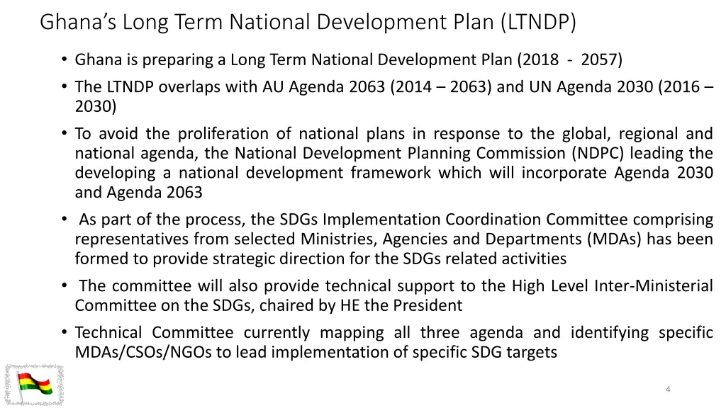 ghana s long term national development plan ltndp