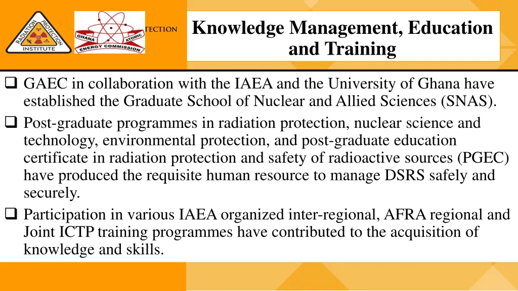 knowledge management education and training