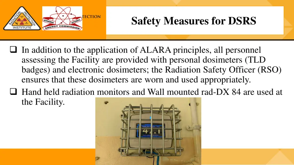 safety measures for dsrs 1