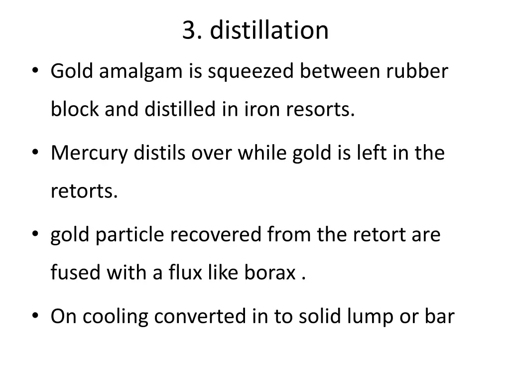 3 distillation