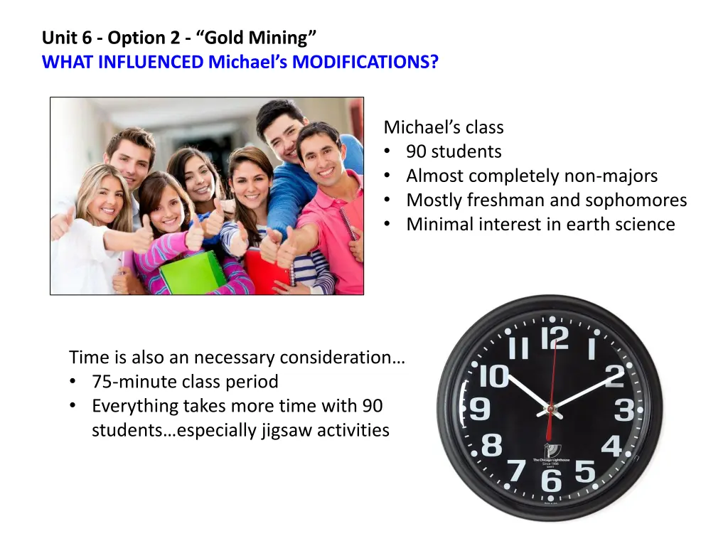 unit 6 option 2 gold mining what influenced