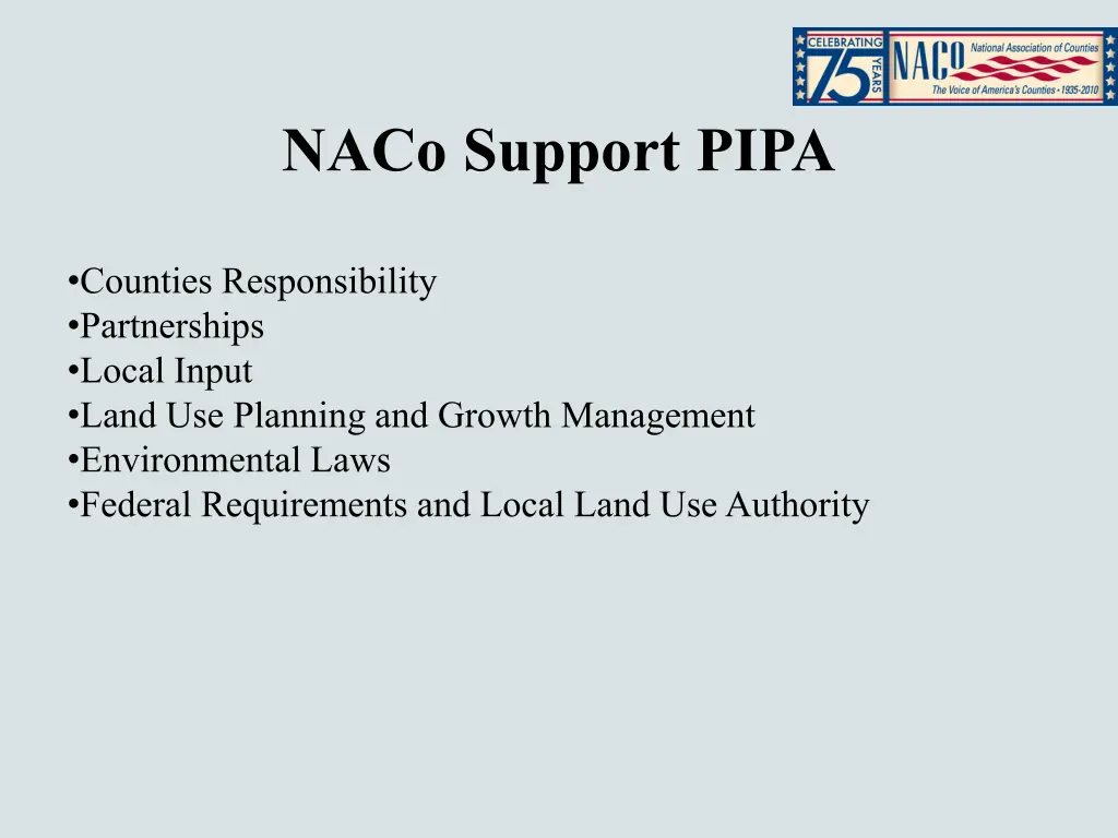 naco support pipa