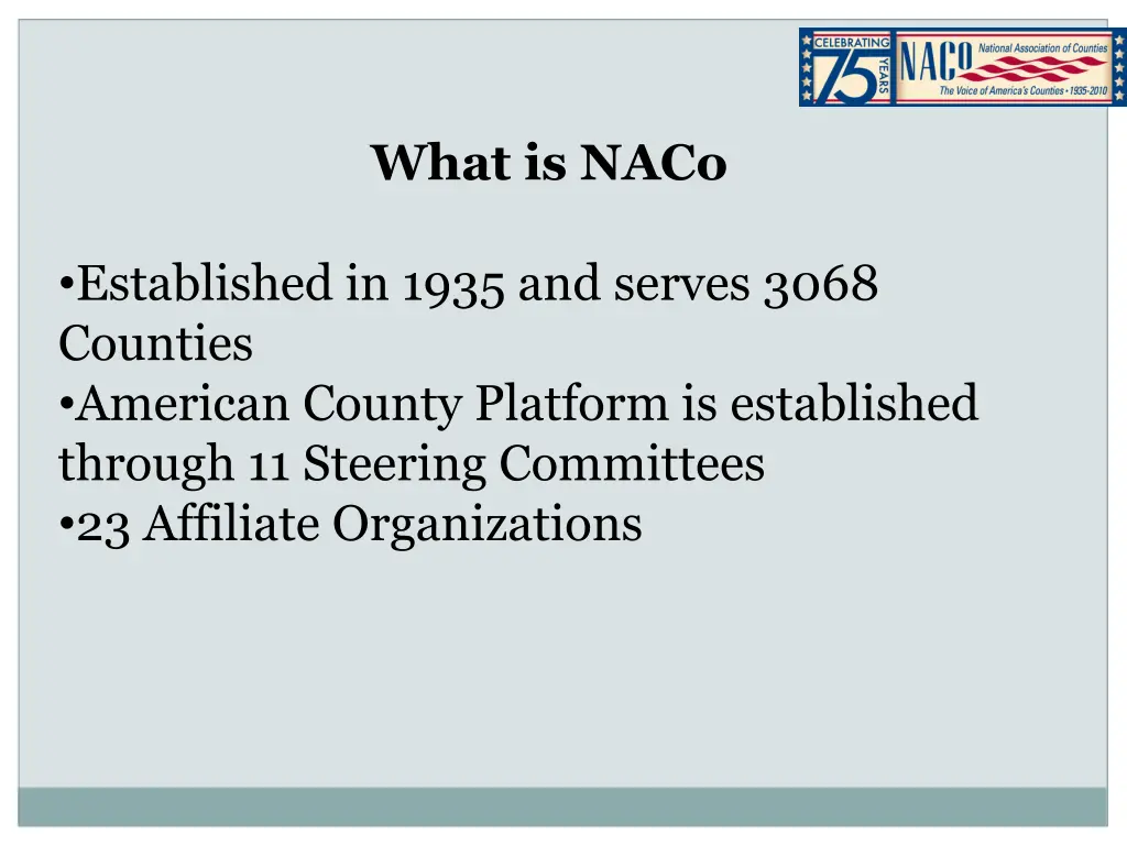 what is naco