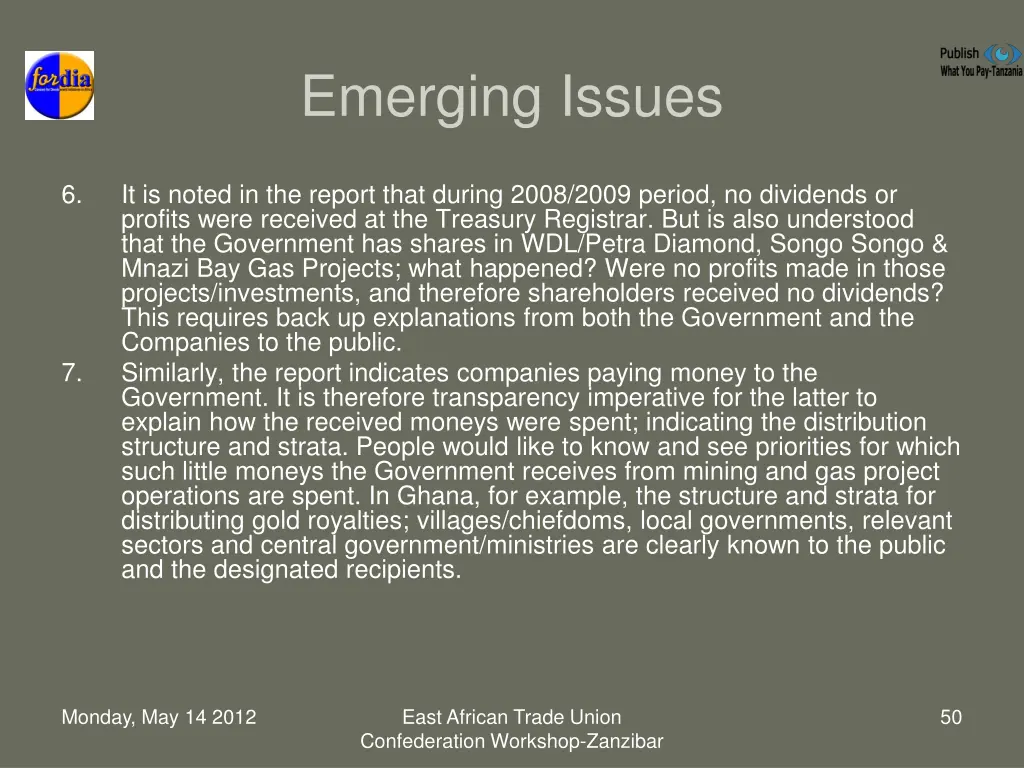 emerging issues 2