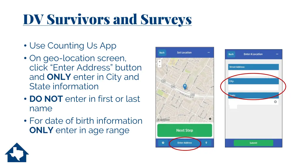 dv survivors and surveys