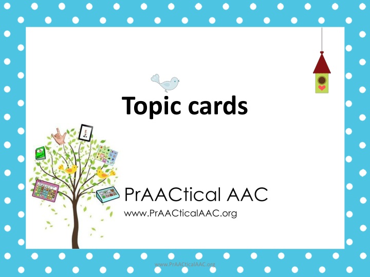 topic cards