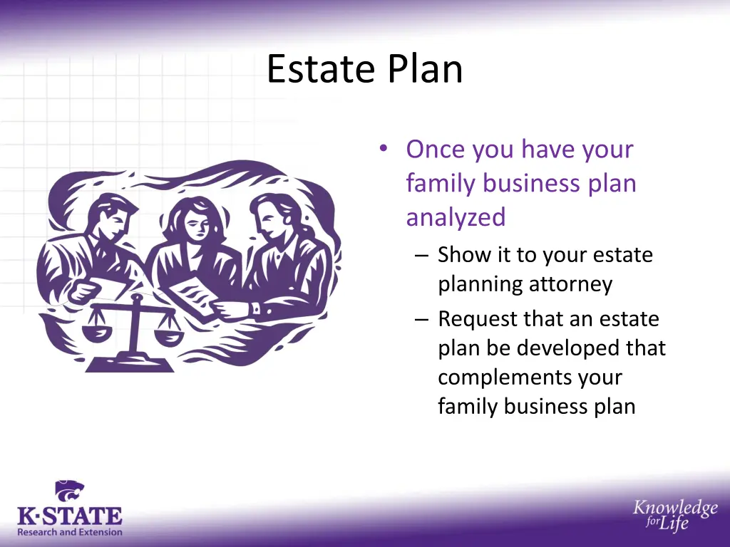 estate plan