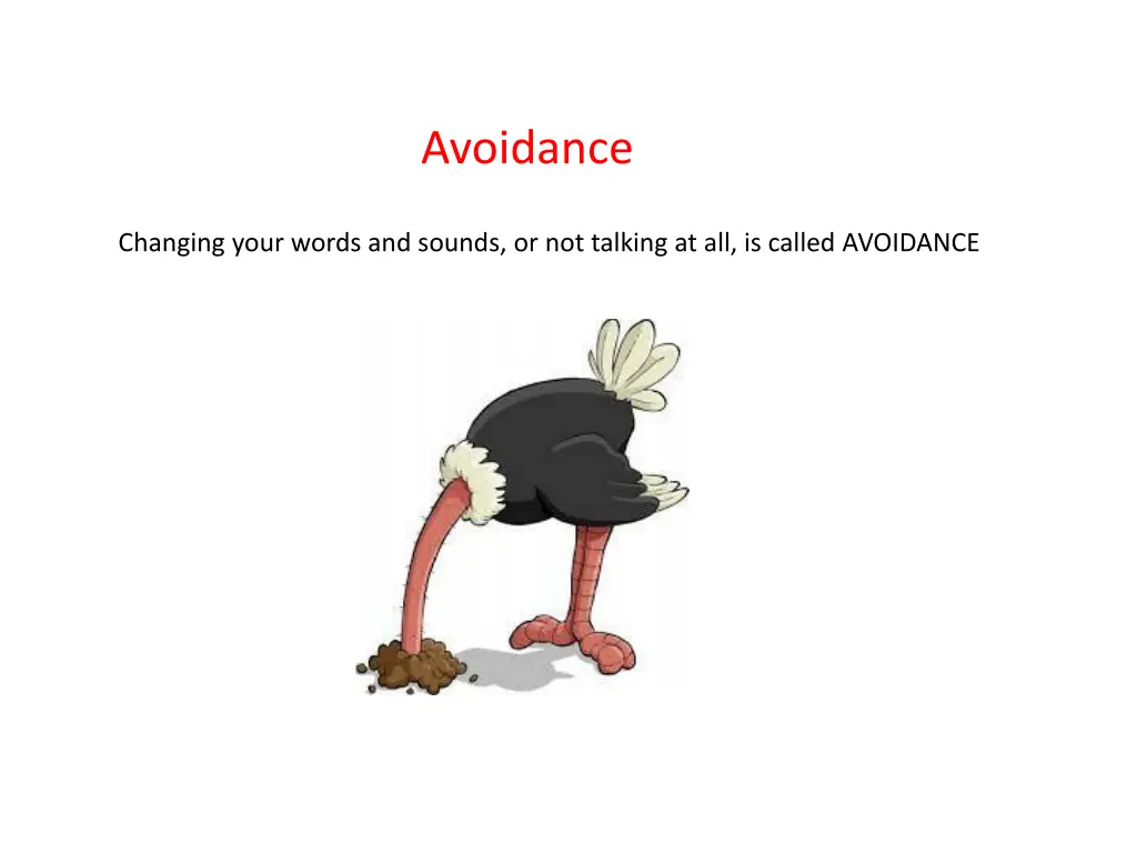 avoidance