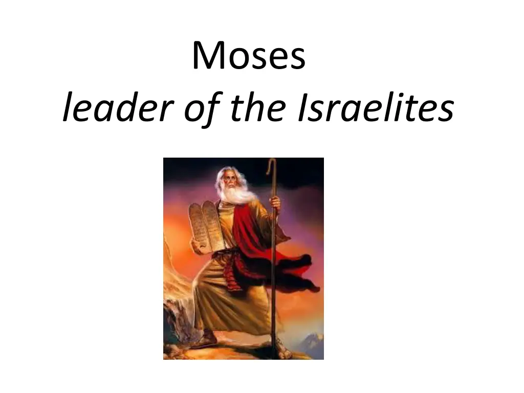 moses