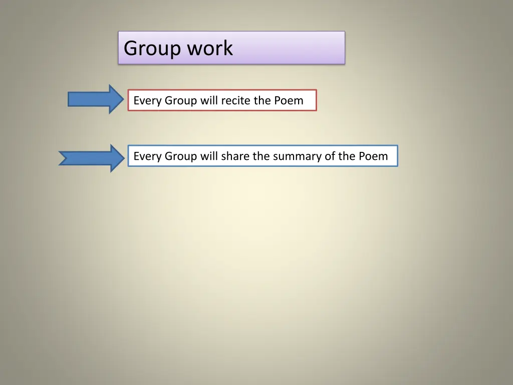 group work