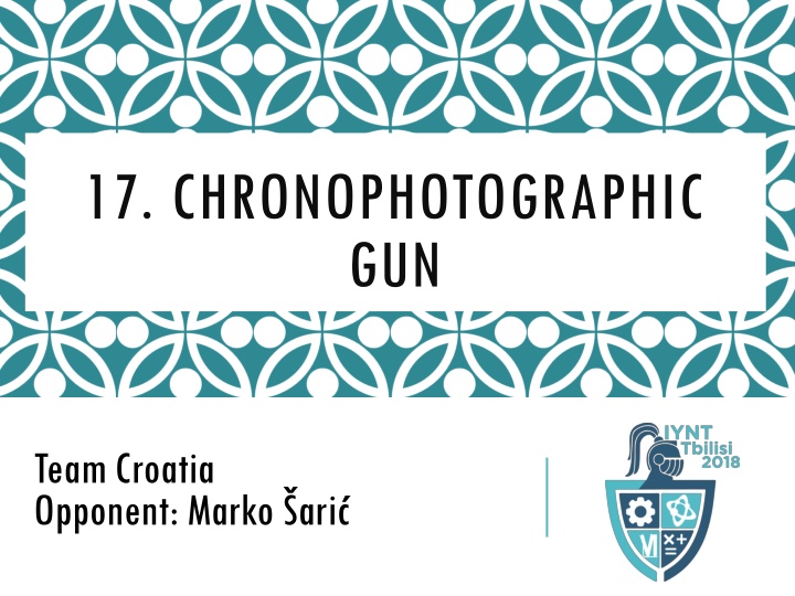 17 chronophotographic gun