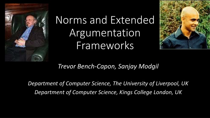 norms and extended argumentation frameworks