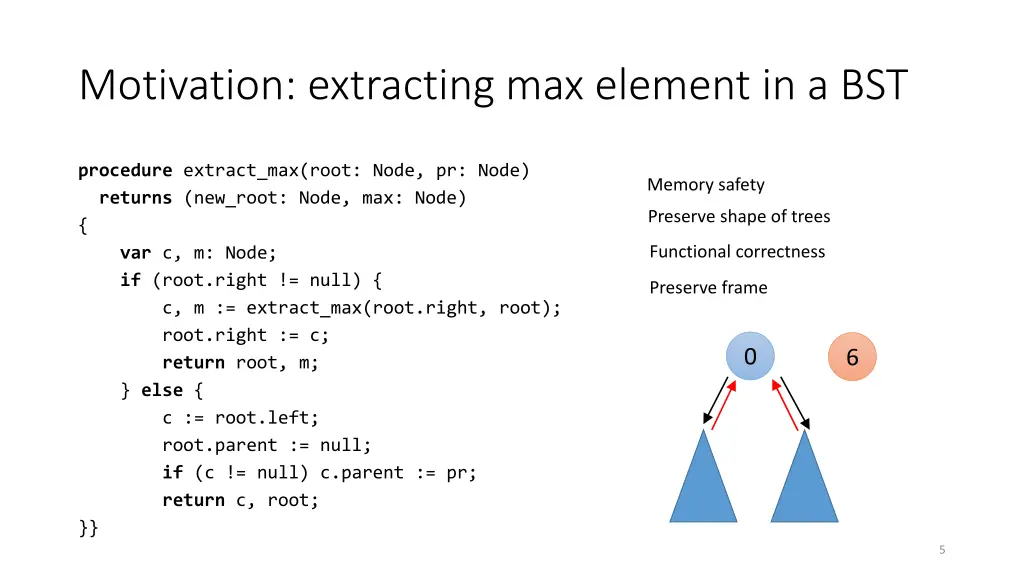 motivation extracting max element in a bst 3