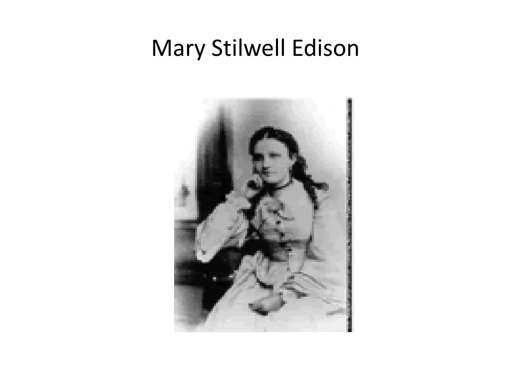 mary stilwell edison