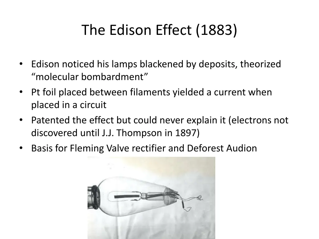 the edison effect 1883