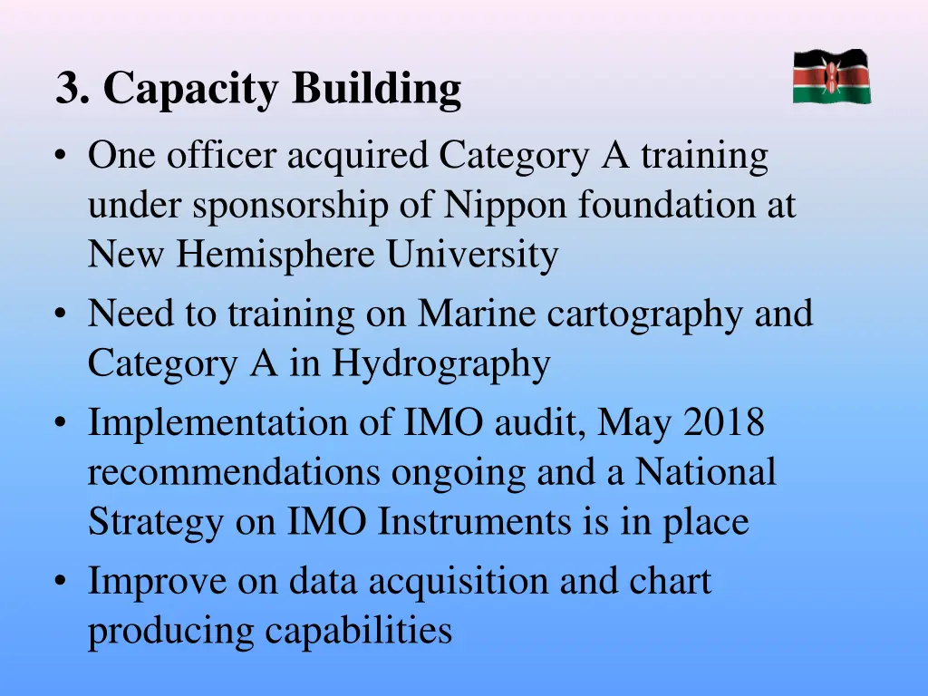 3 capacity building one officer acquired category