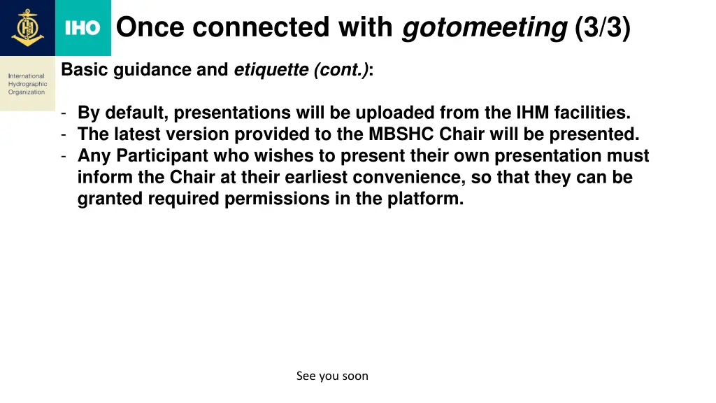 once connected with gotomeeting 3 3