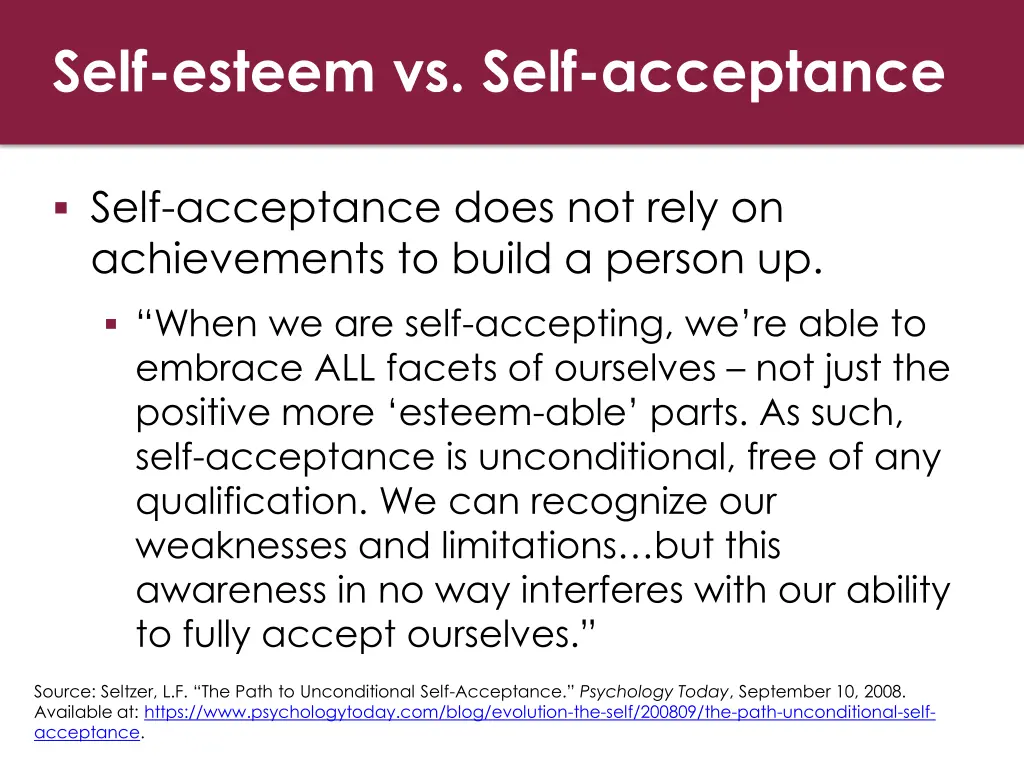 self esteem vs self acceptance 2