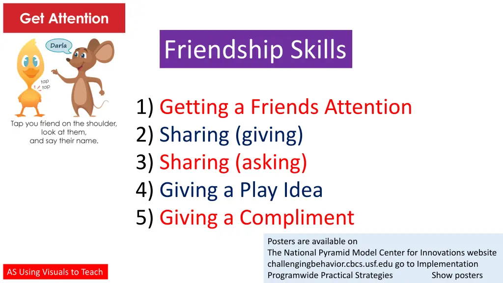 friendship skills