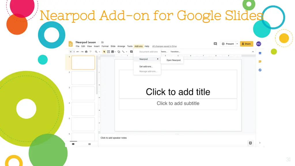 nearpod add nearpod add on for google slides 1