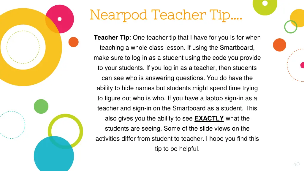 nearpod teacher tip nearpod teacher tip