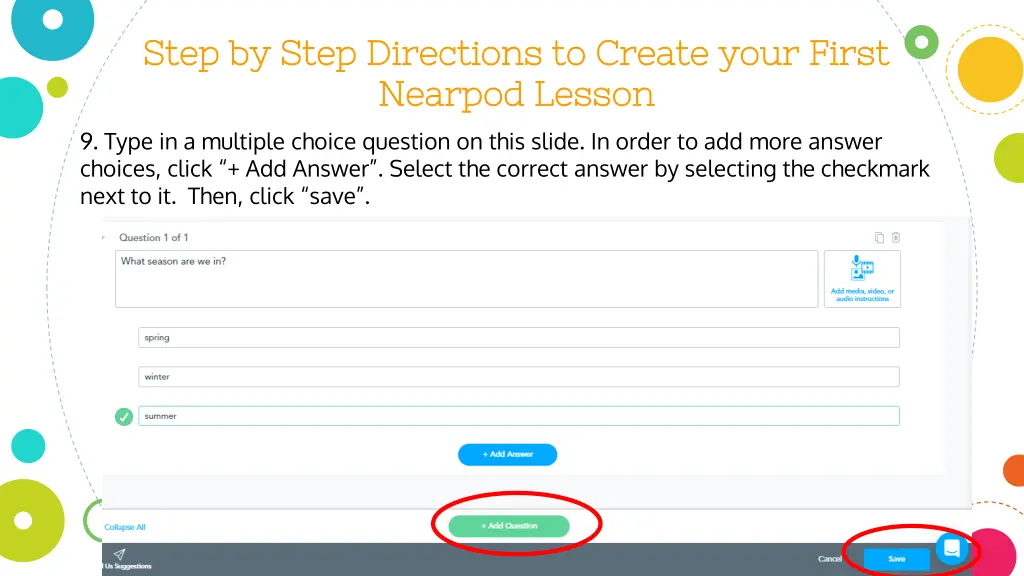 step by step directions to create your first step 7