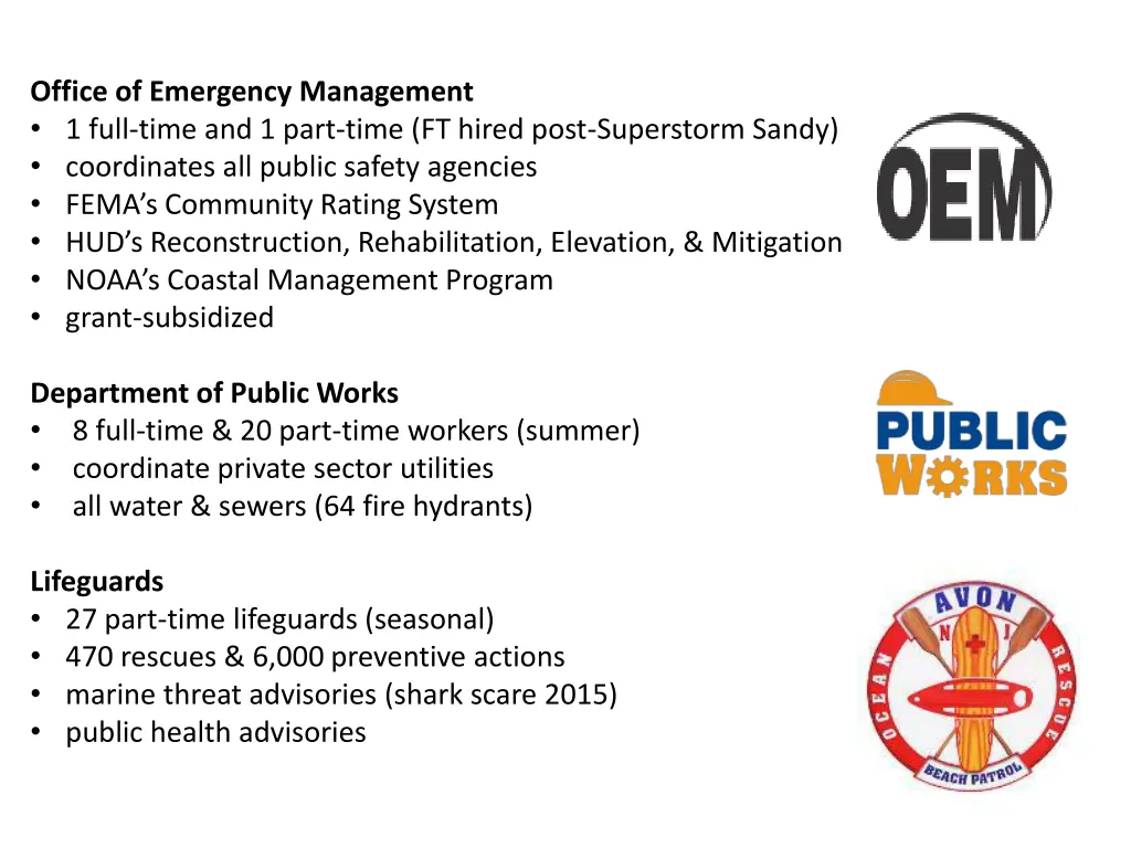 office of emergency management 1 full time