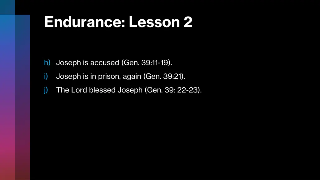 endurance lesson 2 2