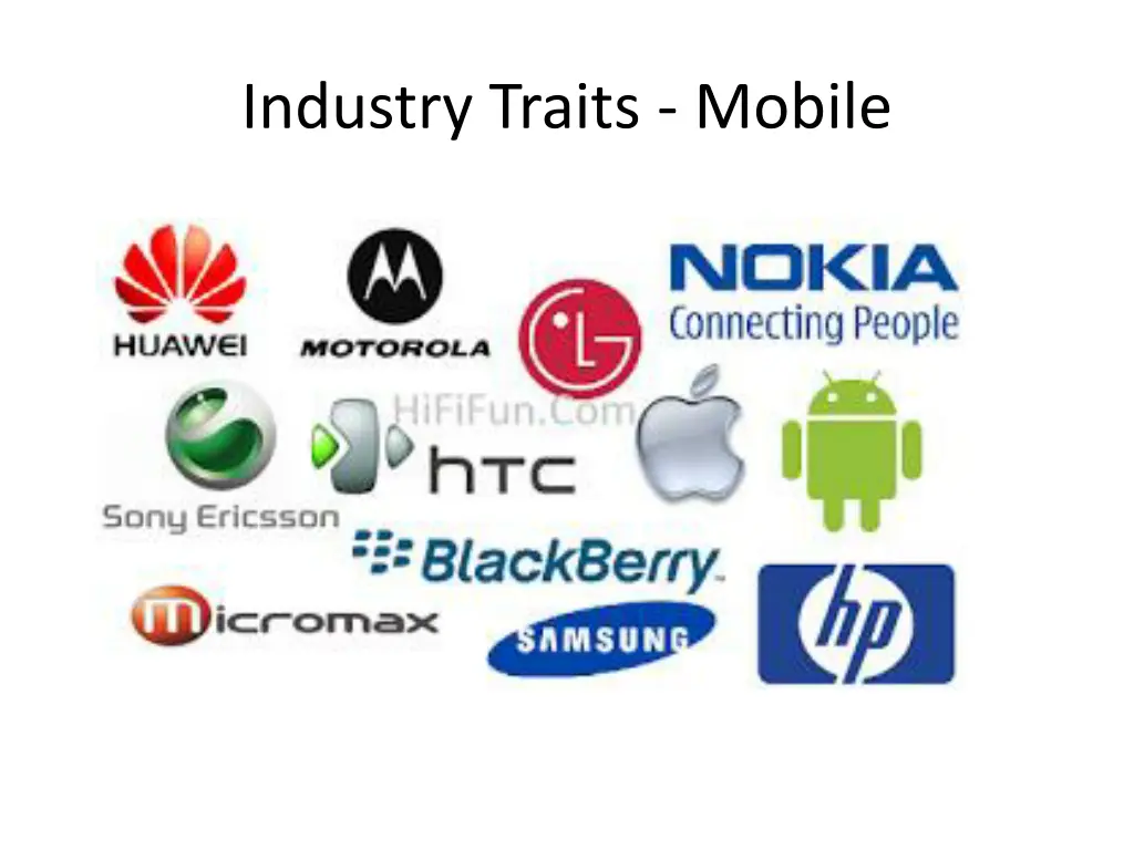 industry traits mobile